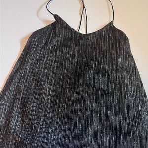 Express black and gold cami top